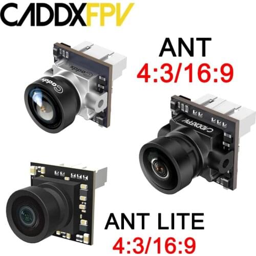 CADDX ANT / ANT LITE 1200TVL Global WDR OSD 1.8mm Ultra Light FPV Nano Camera 16:9 4:3 for RC FPV Tinywhoop Cinewhoop Toothpick
