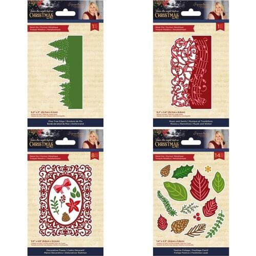 CH 2021 New Arrival Presell Christmas Stencil Metal Cutting Dies For Scrapbooking Practice Hands-on DIY Album Card Craft Decor