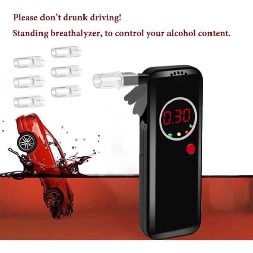 50pcs/lot Digital Breath Alcohol Tester Breathalyzers Mouthpieces Blowing Nozzle for AD6000 Alcohol Tester