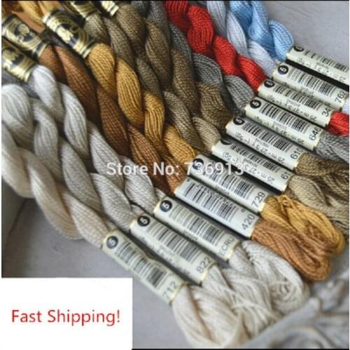 DMC Art115 Peal Cotton Floss Thread // DMC Embroidery / Cross Stitch Floss Thread
