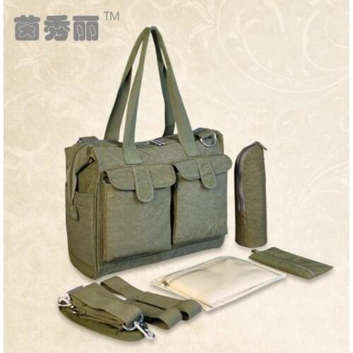 Insular Deluxe Baby Diaper Bags Fashion Nappy Bags Large Capacity Mommy Bags Stroller Bags