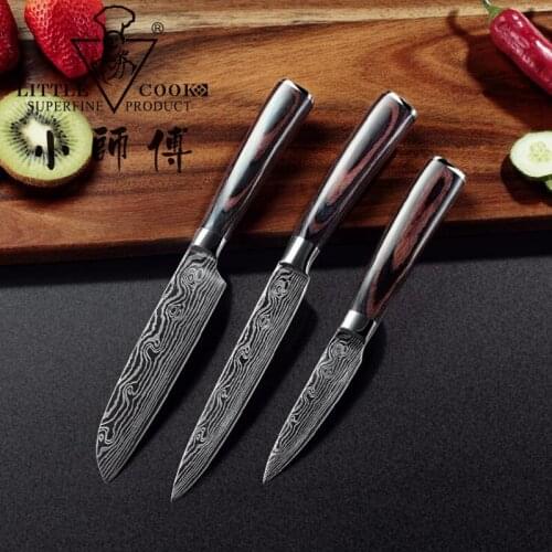 LITTLE COOK Stainless Steel Knife Sets