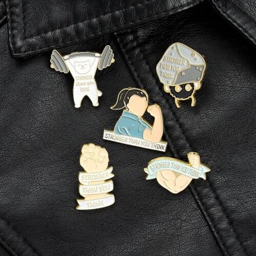 Cartoons Letter Lapel Pins Cute Enamel Badges Womens Fashion Anime Brooches On Backpack Metal Mini Decorative Pin For Clothes