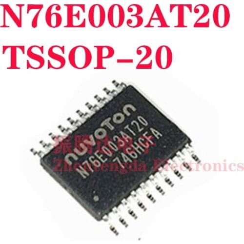 N76E003AT20 N76 N76E N76E003 N76E003AT TSSOP-20 IC MCU