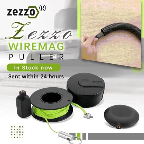 Original Zezzo Wiremag Puller Snap Wire Guider Guider Cable Push Puller Tools Wheel Pushing High Quality