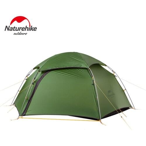 Naturehike Cloud Peak Camping Tent Ultralight 2 Person Hexagon Four Seasons 20D Tent for Outdoor Camping Hiking Takayama Warmth