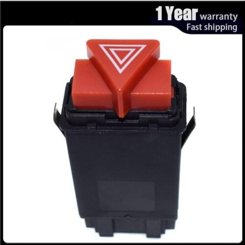 Fit for Audi A3 1996-2003 Hazard Emergency Flasher Warning Light Switch Dash Button Turn Signal Relay High Quality 8L0941509L
