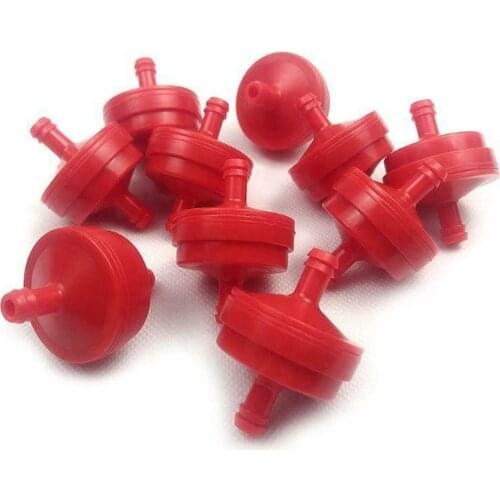 Supply Fuel Filter Carburetor Parts Lawn Mower Parts Red Replacement Practical Sale