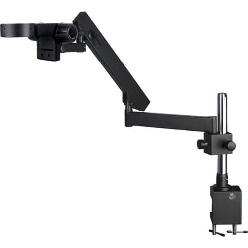 Articulating Arm Pillar Clamp Bracket A3 Holder 76MM Head Arm For Trinocular Binocular Stereo Microscope