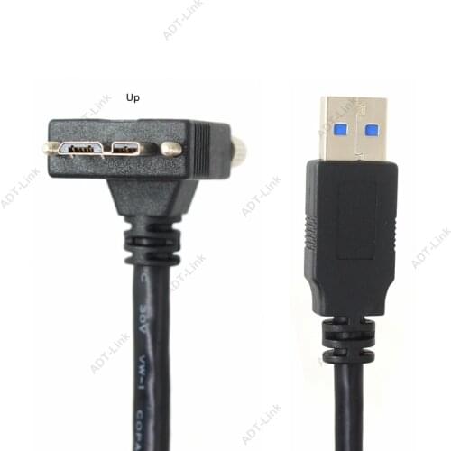 Industrial Camera link Cables USB 3.0 FA Robot Connector Cable Micro-B For Hikvision ,Basler,Balsa ,JAI ,FLIR ,OMRON ,Viewkks