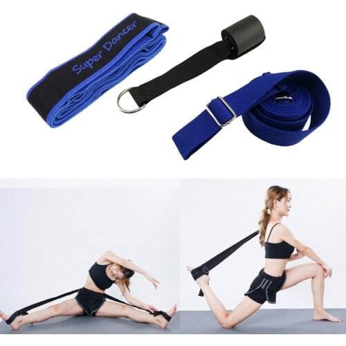 Leg Stretcher Dance Yoga Door Flexibility Stretch Strap Belt 8-Loop Daisy Chain