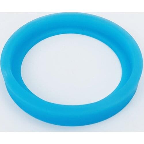 Free Shipping 3"(76mm) /4"(102mm) " L " Type Silicone Flange Gasket For Distillation Glass Column
