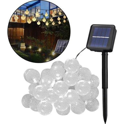 Fairy String Lights 30/100 LED Solar Powered for Christmas Tree Indoor & Outdoor