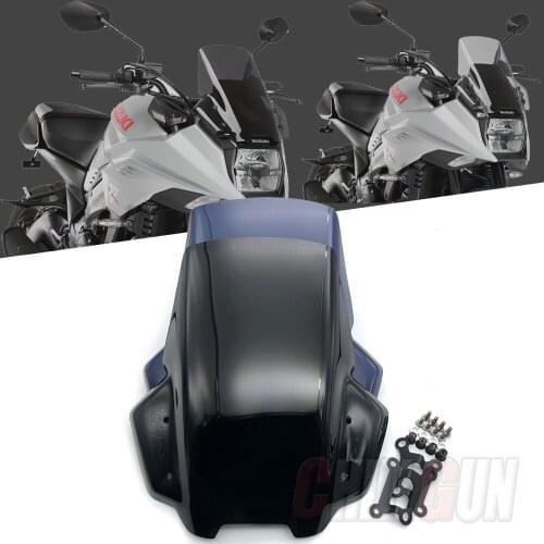 Motorcycle Sports Windshield Viser Visor WindScreen Wind Deflector For SUZUKI KATANA GSXS1000 2019 2020 2021 Katana GSX-S 1000