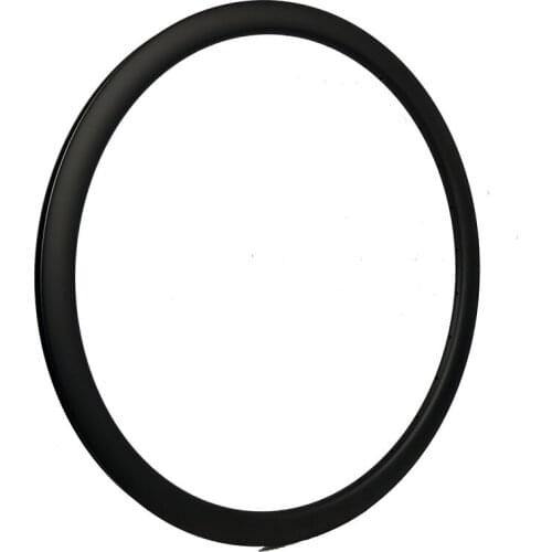 Carbon cyclocross bike rims 700C U Shape design 25X38mm tubular tire disc brake no brake line UD/3K/12K twill weave matt/glossy