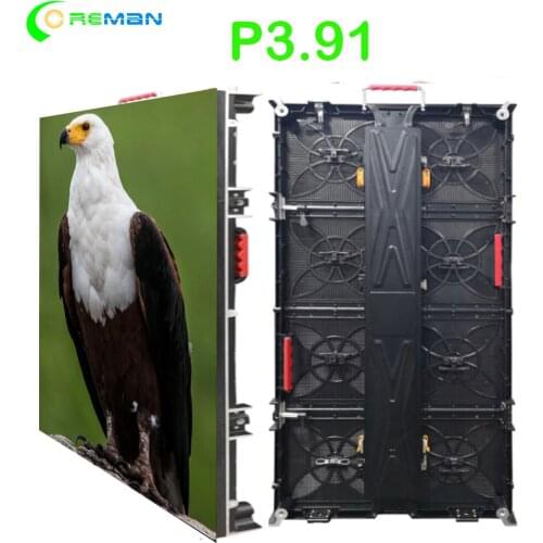 P4.81 P3.91 outdoor rental cabinet led module led panel 500x1000mm waterproof IP68 ip65 full color led display screen