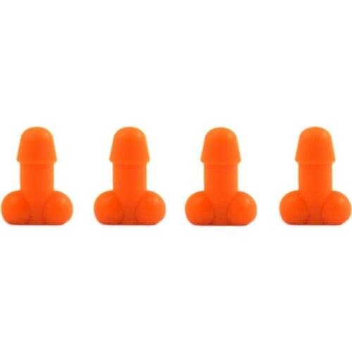 Universal Style Car Prank Anti-rust Motorcycle Wheel Tires Valve-Stem Caps Airtight Covers Fluorescence Gag for Bike F19A