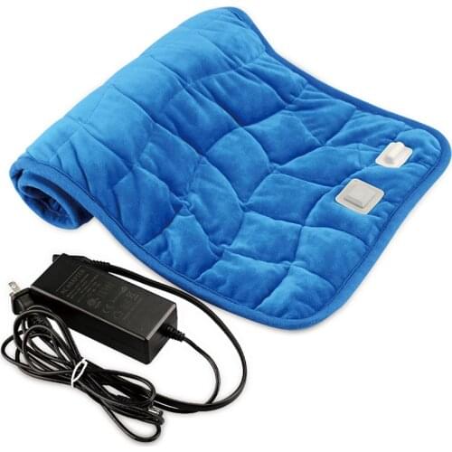 Weighted Body Pad with Warmer 3 Warmth Settings BPA-Free Non Toxic Beads and Ideal for Back and Shoulder Pain or Cramps