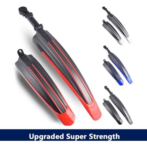 2 Pcs Bicycle Fenders MTB Fender 26 27.5 29 Mountain Bike Road Bikes Mudguard Set Mud Guard Quick Release Bicycle Accessories