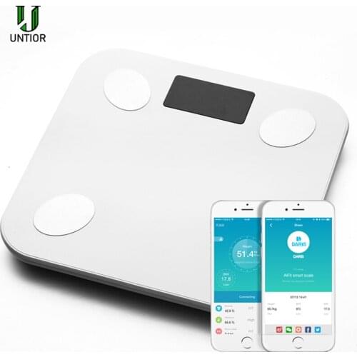 Body Weight Bathroom Scales Floor Scientific Smart Electronic Digital Weight Body Fat Health Balance Bluetooth APP Android Scale