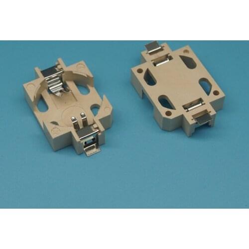 10pcs/lot BS-1632-1 3V SMT CR1632 1620 button battery holder
