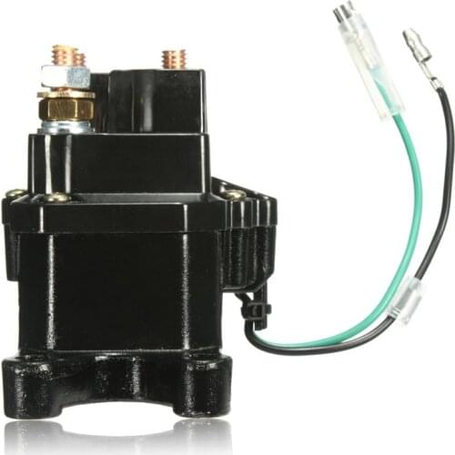 12V Solenoid Relay Contactor Winch Rocker Switch Thumb For ATV/UTV