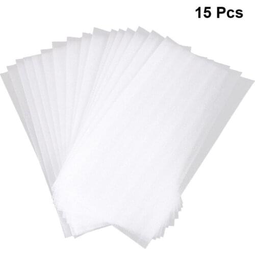 15 Sheets Pro Salon Hair Dye Paper Recycleable Separating Stain Dyeing Color Highlight Tissue Hairdresser Salon Tool 15*41.5cm