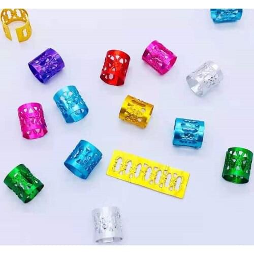 1500pcs Personality Dirty Braid Ring Hair Accessories Hair Extension Buckle Diy Jewelry Findings Dirty Braid Hair Ring Wholesale