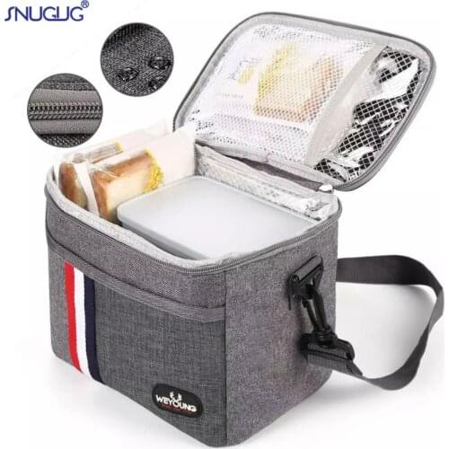 2021 Insulated New Lunch Bag With Heat Insulation Oxford Travel Necessary Picnic Bag For Food Unisex Thermal Bag Food Door Tote