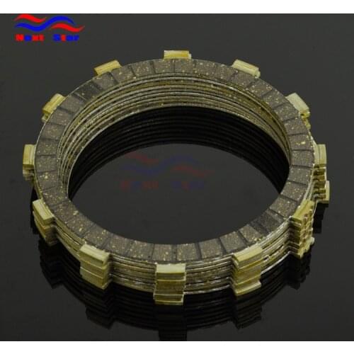 9 Pcs Motorcycle Engine Parts Clutch Friction Plates Disc Fit For KTM EXC250 04-06 SX250 XC250 XC-W250 XC-W300 06-12 Motorcross