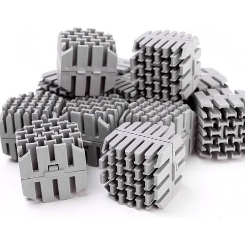 Newest Desige Aquarium Fish Tank 35MM Bio Rubiks cube Filter Media with Bio Cotton Inside