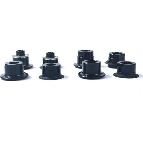 Side caps for Powerway M32 Rear hub QR M10 M12 X12 thru end cap PFH-M32 straight pull mtb bike hub adaptors QR 10mm 12mm through