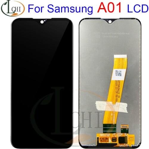 For Samsung galaxy A01 lcd Digitizer A015F/D A015GF A015FD A015M Display Touch Screen with frame Digitizer For Samsung A01lcd