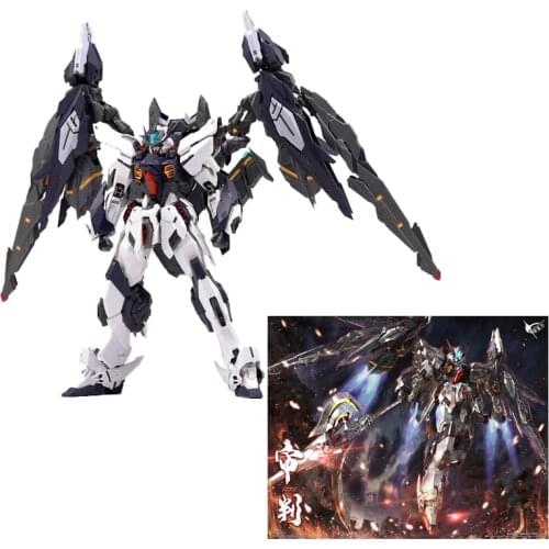 Original Bandai Gundam Model Anime Figure Zero_G Trial 1/100 Judge 21cm Assembling Model Anime Action Figures Toys for Children