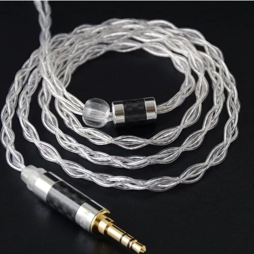 NiceHCK LitzPS 4N Litz Pure Silver Earphone Upgrade Cable 3.5/2.5/4.4mm MMCX/NX7 Pro/QDC/0.78mm 2Pin For DB3 KXXS LZ A7 ST-10s