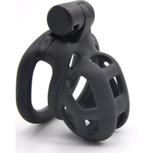 Cock Cage Male Chastity Device 5 Size Chastity Corba With 4 Free Scrotum Cock Rings Lockable Penis Cage Sex Toys For Men