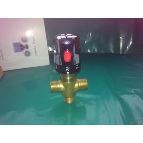 Copper thermostatic valve water heater shower pipeline valve thermostat dn15 4