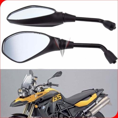 Motorcycle Rear View Mirror Rearview Mirrors For BMW F800 GS F800R 08-11 F650 GS For Aprilia Tuono SL750 2006-2010