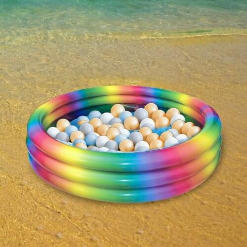 Inflatable Baby Swimming Pool Garden Family Kids Patio Round Outdoor Sports Summer Tub