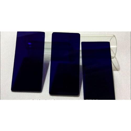 Number 7 Blue Cobalt Glass, Fire Mirror in Rotary Kiln of Cement Plant, Flame Reaction Filter, Cobalt Blue Glass