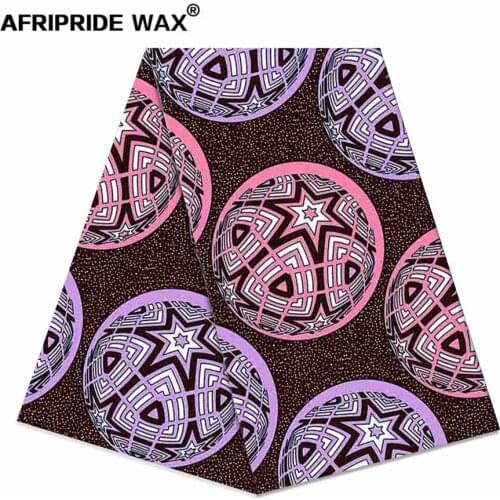 Latest african ankara print african wax fabric 100% high quality cotton traditional batik print craft dobby fabric A18F0300