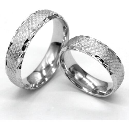 Couple Rings 925 Sterling Silver Rings for Lovers Simple Classic Style for Men Women Engagement Jewelry Fine Wedding Rings