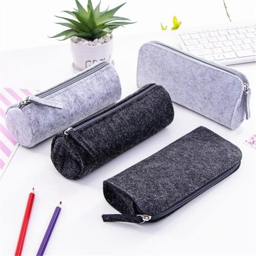 Pencil Cases Felt Bags Estojo Escolar Material Trousse Fille Scolaire School Papeterie Etui Kalemlik Piorniki Pusheen Pencilcase