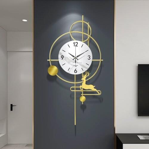 Europe Style Office Wall Clock Quartz Classic Luxury Modern Office Wall Clock Rustic Large Silent Zegar Scienny Clocks BY50WC