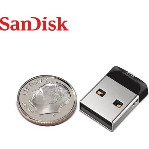SanDisk SDCZ33 100% Original USB 2.0 Pendrive 64GB 32GB 16GB 8GB Mini USB Flash Drive Pen Drive Stick U Disk USB Key For PC