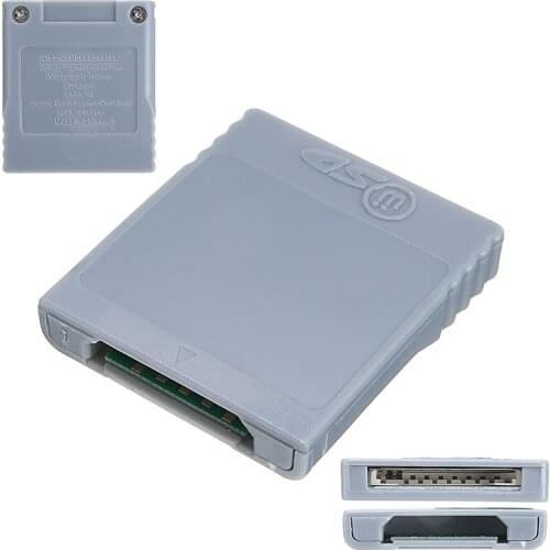 SD Memory Flash Card Card Reader Converter Adapter Compatible for Nintendo Gamecube/Wii Consoles NGC Port Converter Adapter