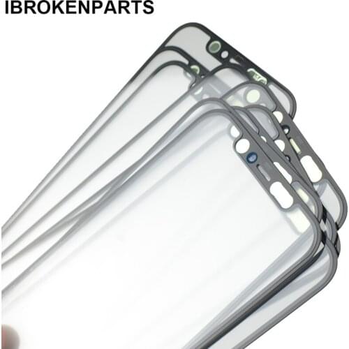 10pcs Original Wholesale Replacement for iPhone 12 11 Pro X XS XR MAX LCD Touch Panel Outer Glass Lens With OCA Glue Repair