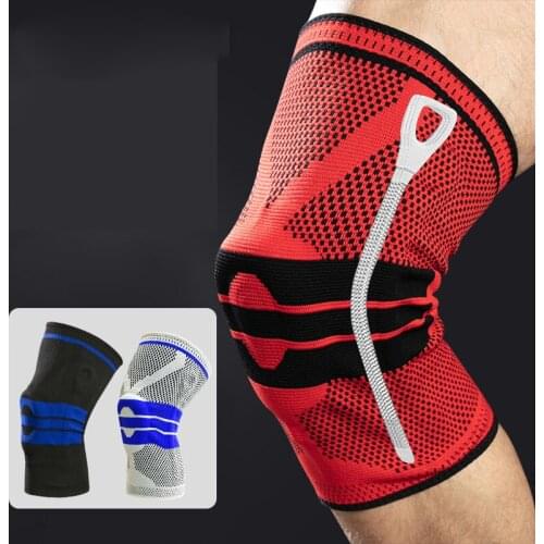 Sports Knee Pad 1PC High-quality Professional Protective Breathable Knitting Knee Brace Basketball Tennis Cycling Protector