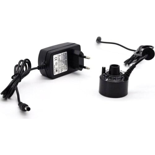 Top Deals 12 LED AC 100-240V Industrial Incubator Humidifier Nebulizer Smoke Machine Drinking Fountains Pond Ultrasonic Mist Mak