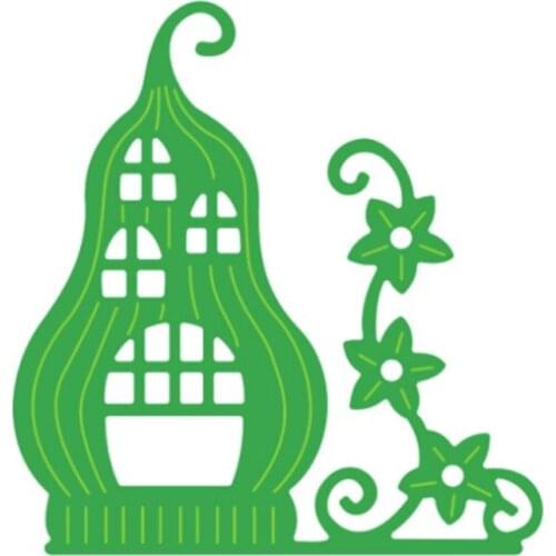 Gourd Fairy House Metal Cutting Dies Stencil For Diy Scrapbooking Cards Crafts Embossing Decoration New 2019 Dies Cut Knife